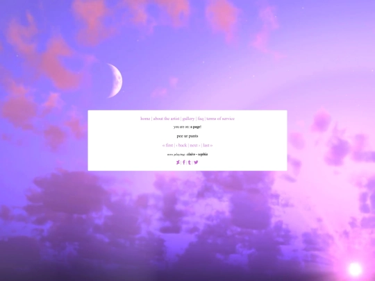 test screenshot