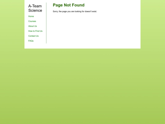 not_found screenshot