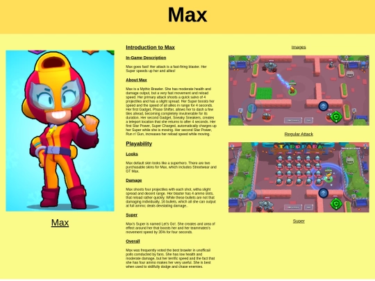 max screenshot
