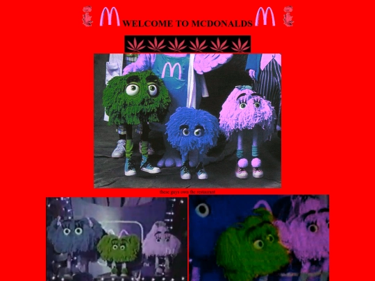 mcdonaldsweedzone screenshot