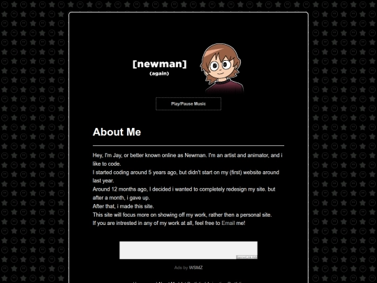 aboutme screenshot