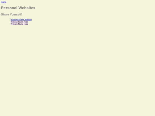 personal-websites screenshot