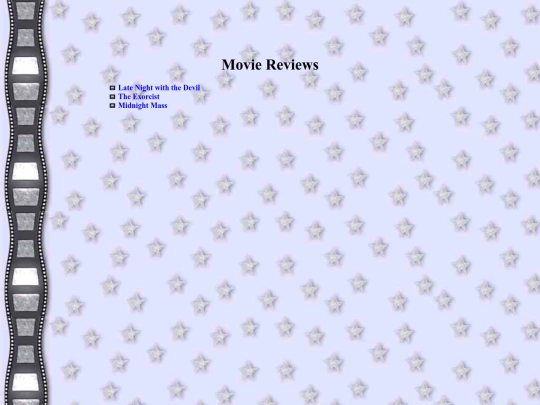 FUN PAGES/moviereviews screenshot