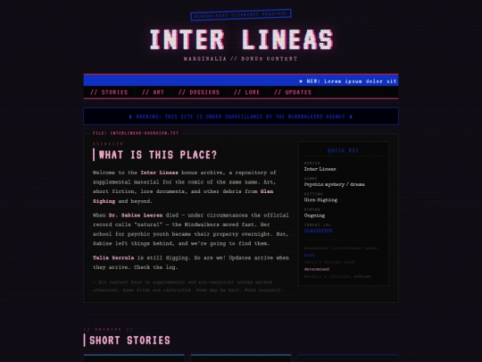 interlineas screenshot