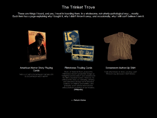 trinkets screenshot