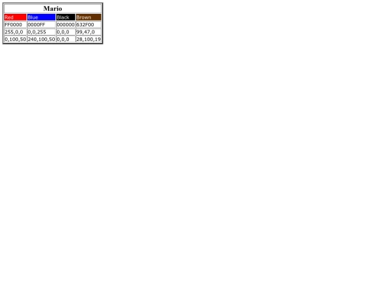 Colors screenshot