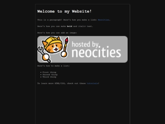 terminal-core screenshot
