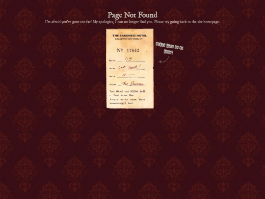 not_found screenshot