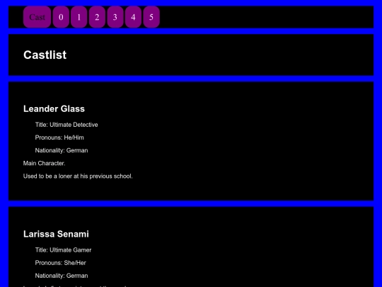 Writing/wr-cast screenshot