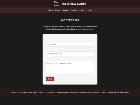 contact screenshot