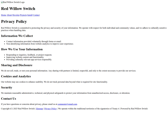 privacy screenshot