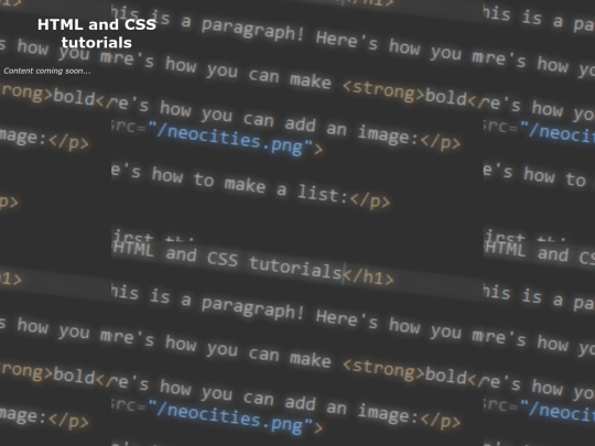 C/tutorial screenshot