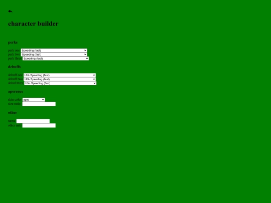 charictor maker screenshot