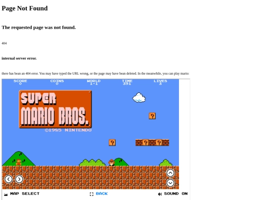 not_found screenshot