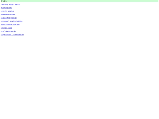 credits screenshot