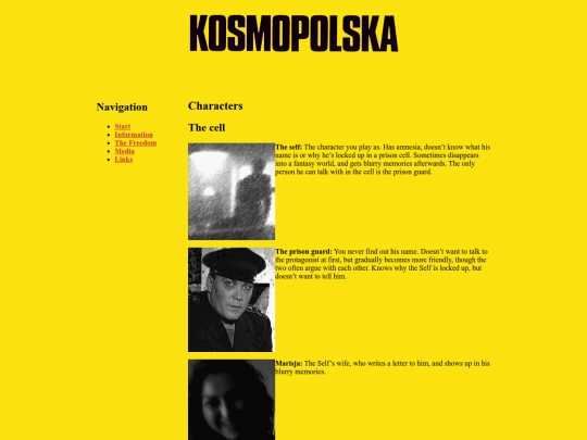 CharactersEnglish screenshot