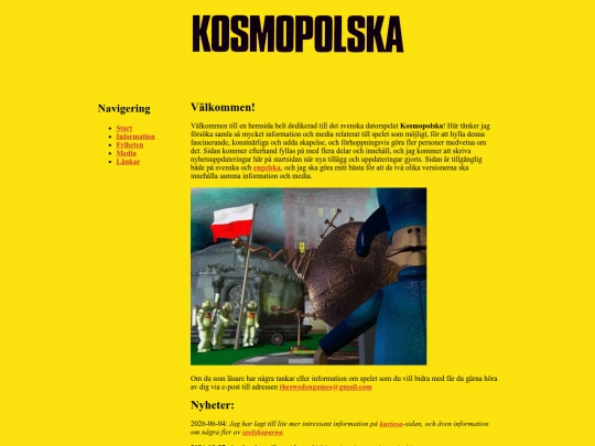 mainSwedish screenshot