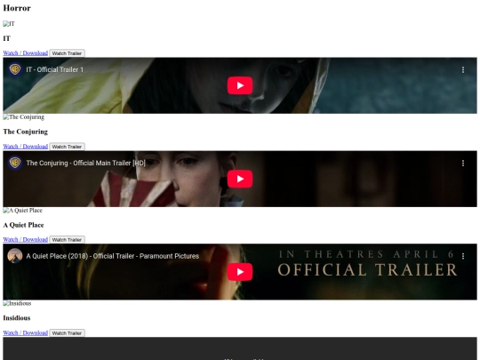 MyHorrormovies2025 screenshot