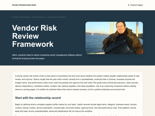 vendor-management-software-row459/vendor-risk screenshot