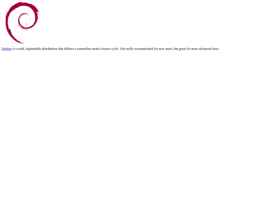 freesoftware/distros/debian screenshot