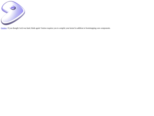 freesoftware/distros/gentoo screenshot