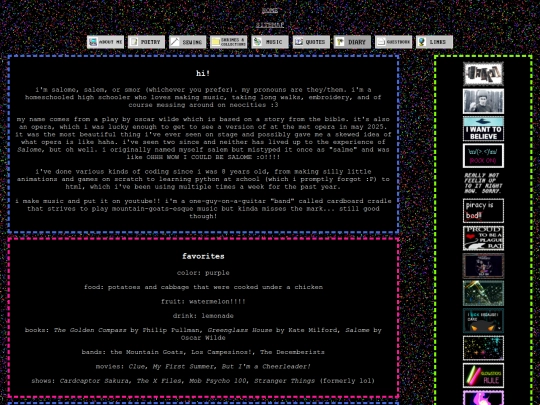 aboutme screenshot