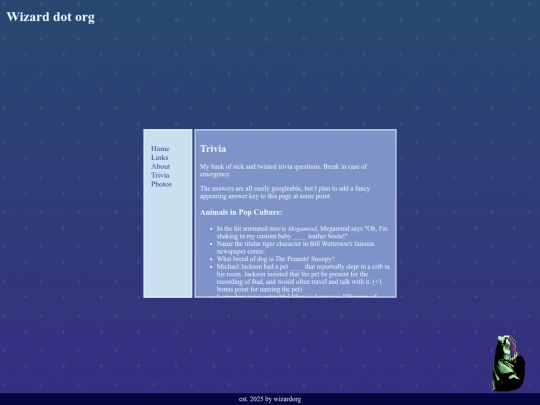 trivia screenshot