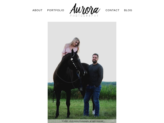 portfolio/action/equine screenshot
