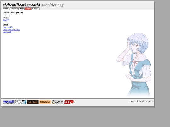 pages/links screenshot