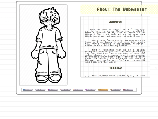 webmaster screenshot