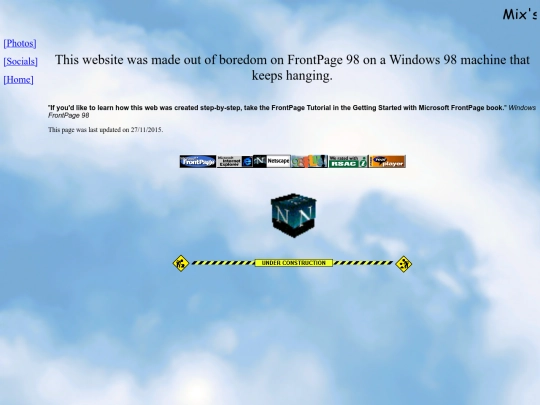 default screenshot
