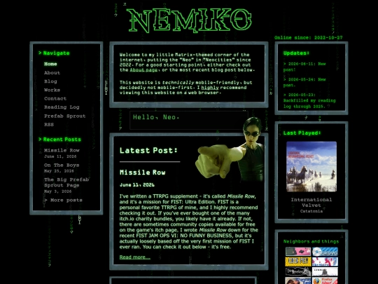 index screenshot