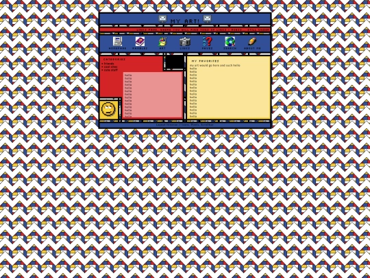 Mosaic screenshot