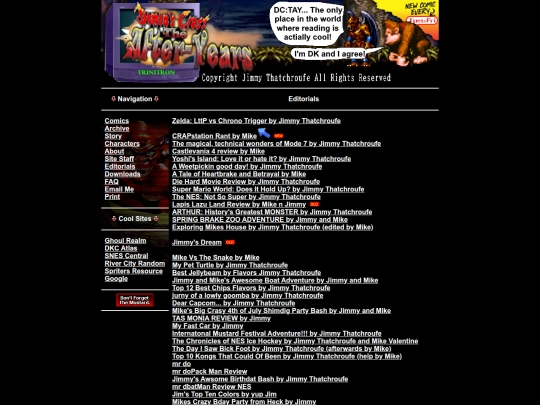 editorials screenshot