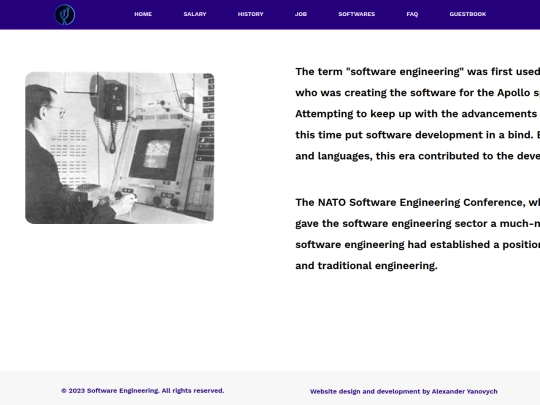 history screenshot