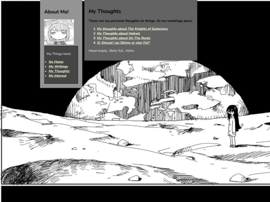 Thoughts screenshot