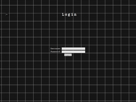 blog/login screenshot