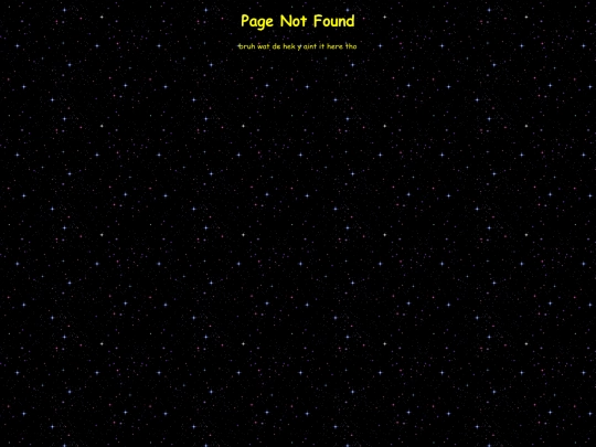 not_found screenshot