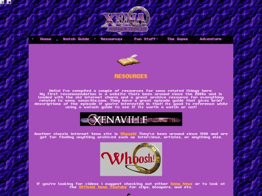 resources screenshot