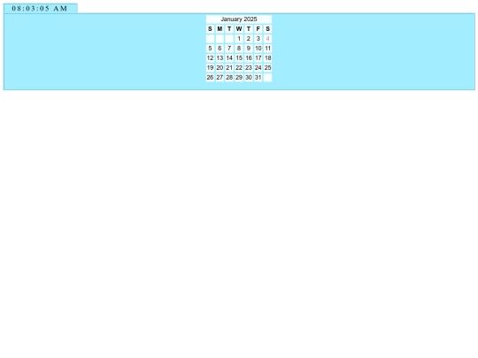 cal screenshot
