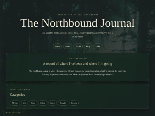 blog screenshot