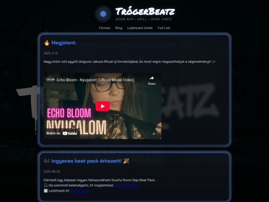 hu/blog screenshot
