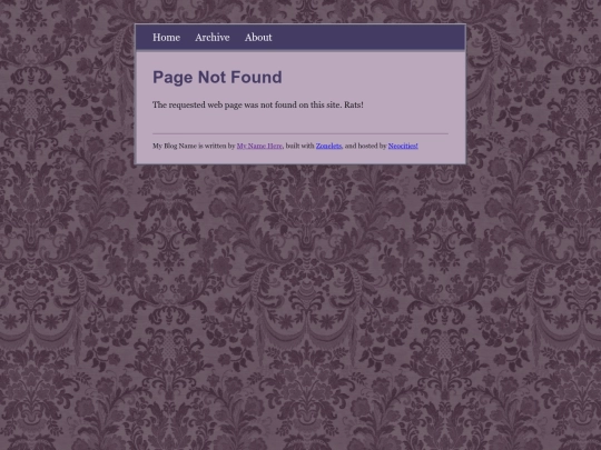 not_found screenshot