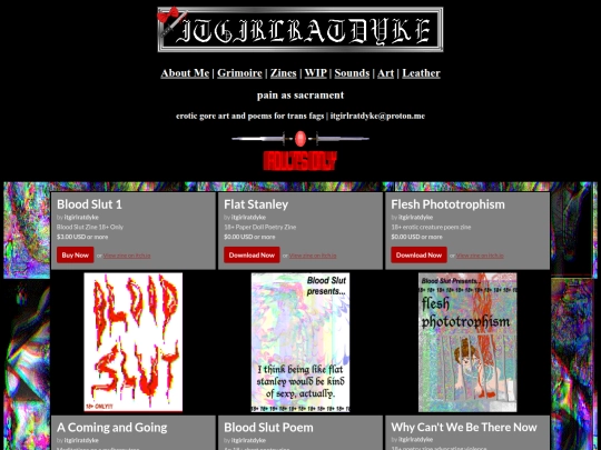 zines screenshot