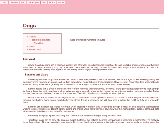 wiki/dog screenshot