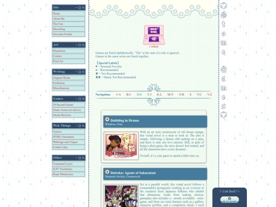 otomereviews/DE screenshot