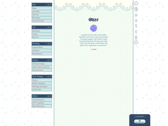 writing/poemGaze screenshot