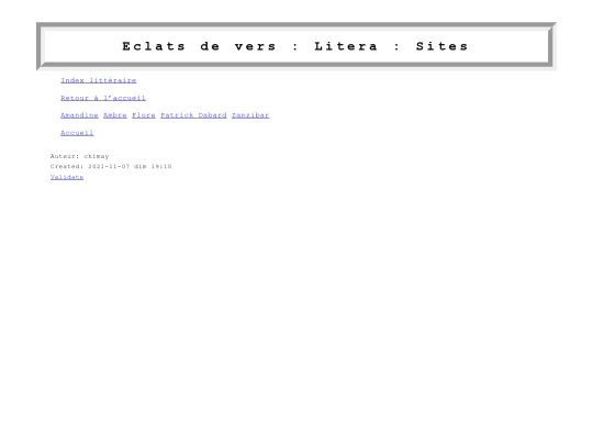 litera/sites screenshot
