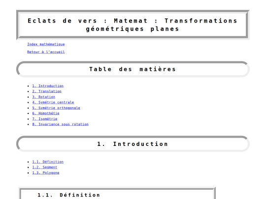 matemat/transformations-geometriques-planes screenshot