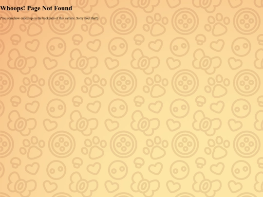 not_found screenshot